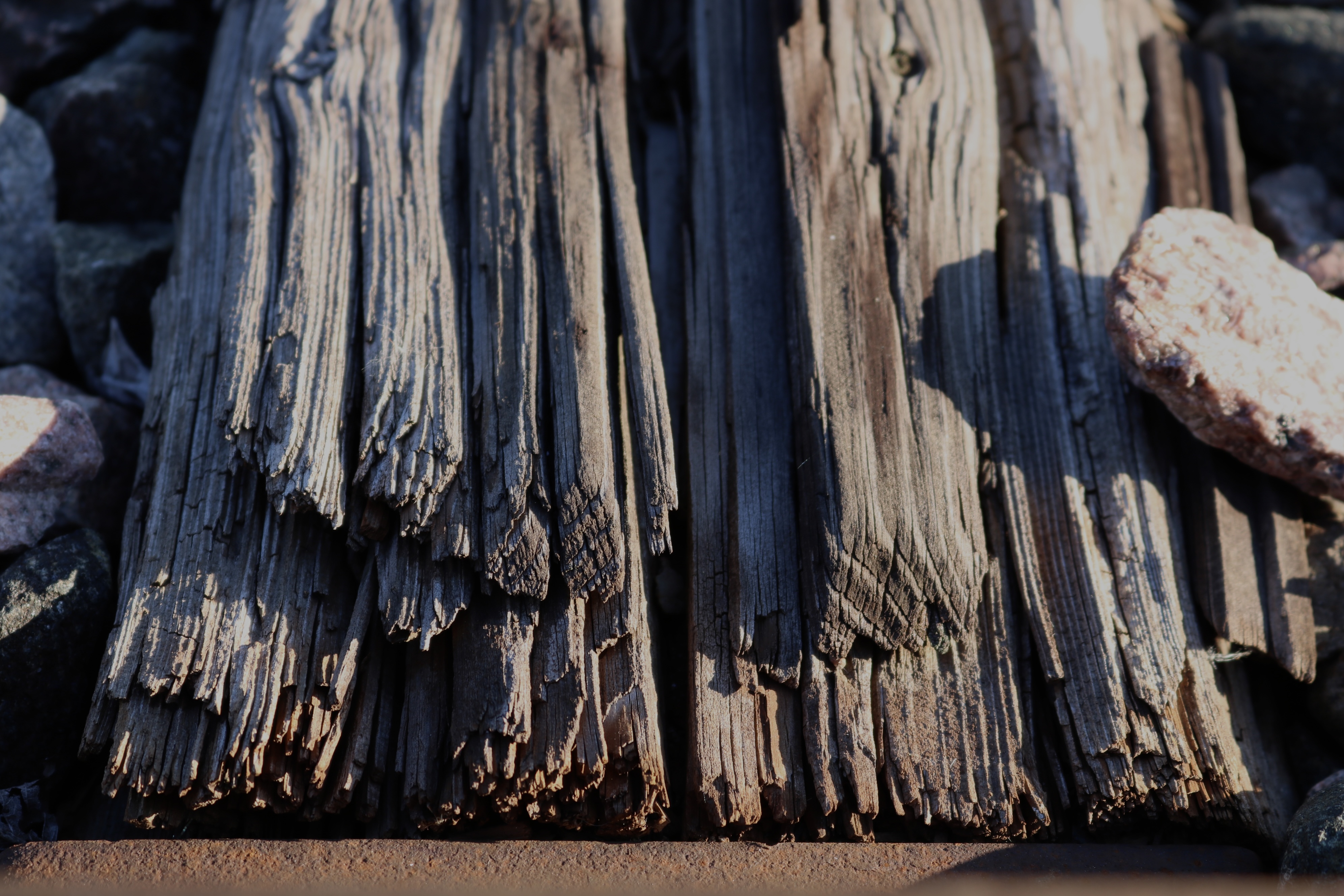 Planks of wood